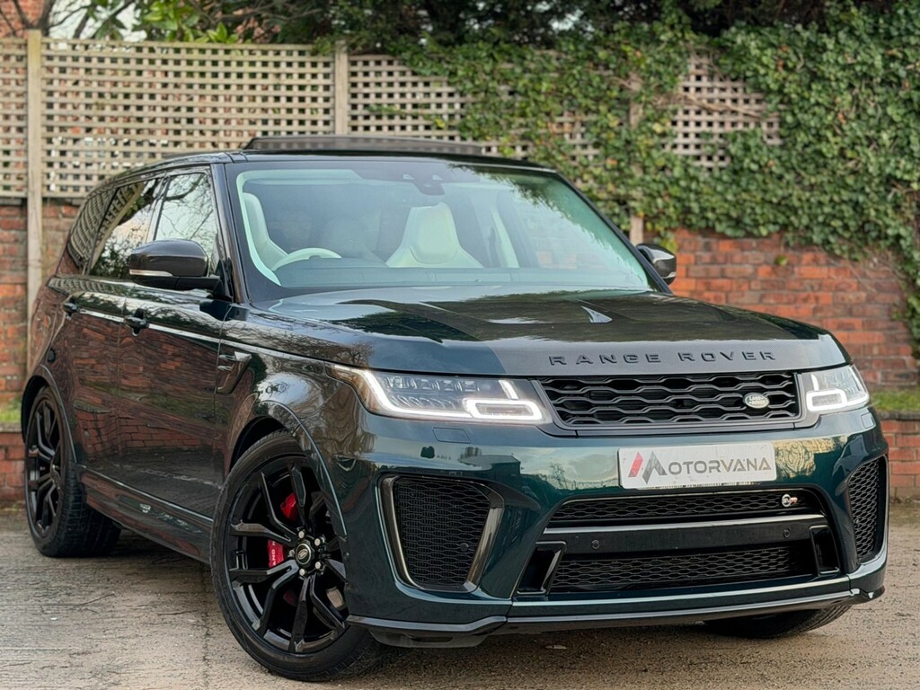Land Rover Range Rover Sport 5.0 P575 V8 Svr Carbon Edition 4Wd Euro 6 S Green