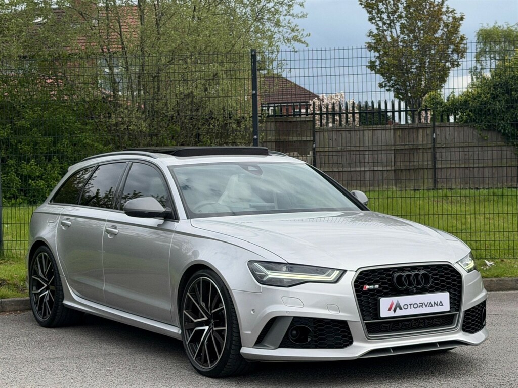 Audi RS6 Avant 4.0 Tfsi V8 Performance Tiptronic Quattro Euro 6 YW17DWE Silver #6