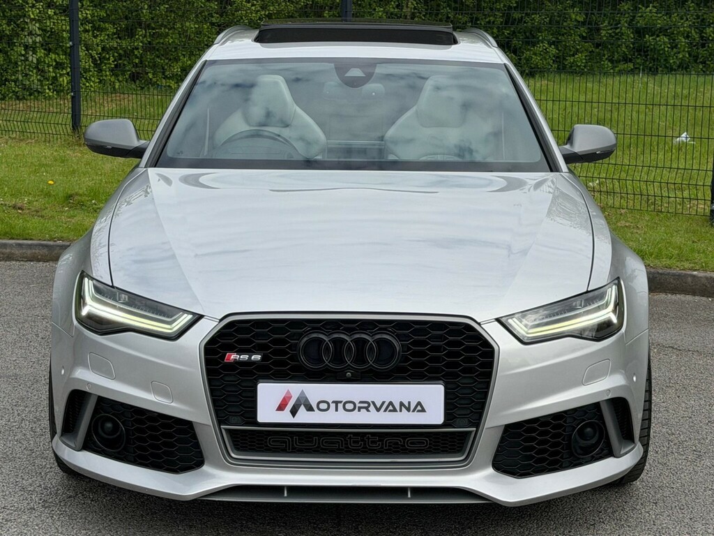 Audi RS6 Avant 4.0 Tfsi V8 Performance Tiptronic Quattro Euro 6 YW17DWE Silver #2