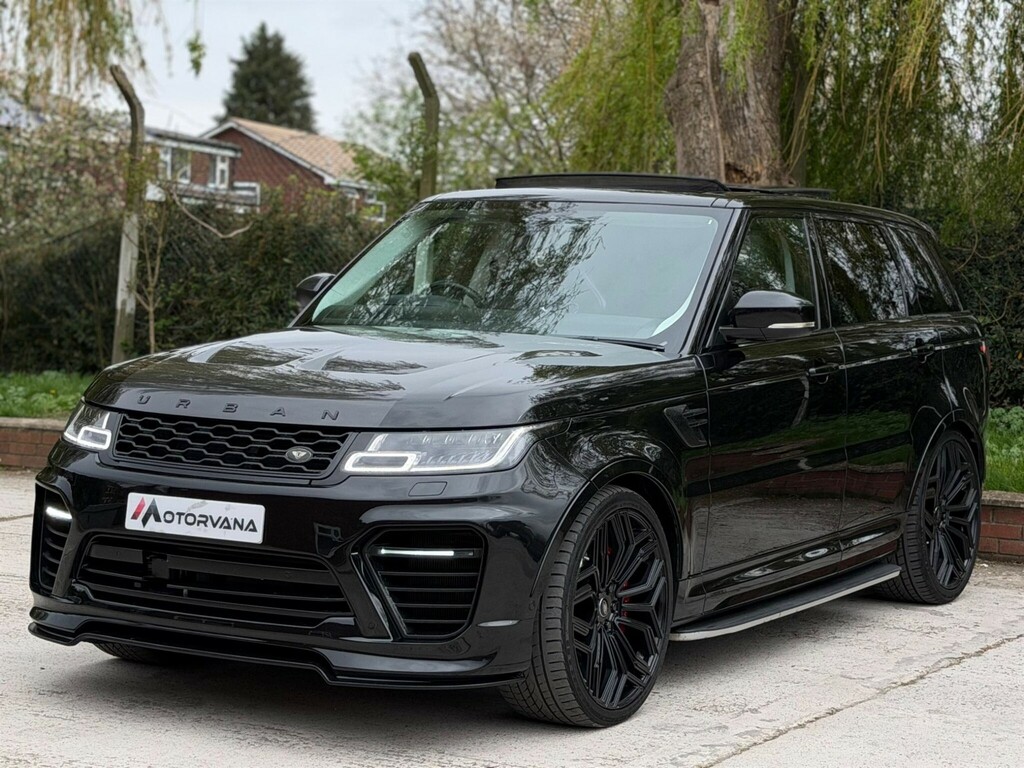 Land Rover Range Rover Sport 5.0 P575 V8 Svr 4Wd Euro 6 Ss KL19ONO Black #3
