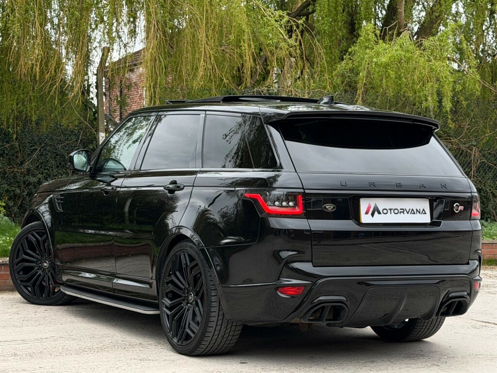 Land Rover Range Rover Sport 5.0 P575 V8 Svr 4Wd Euro 6 Ss KL19ONO Black #4
