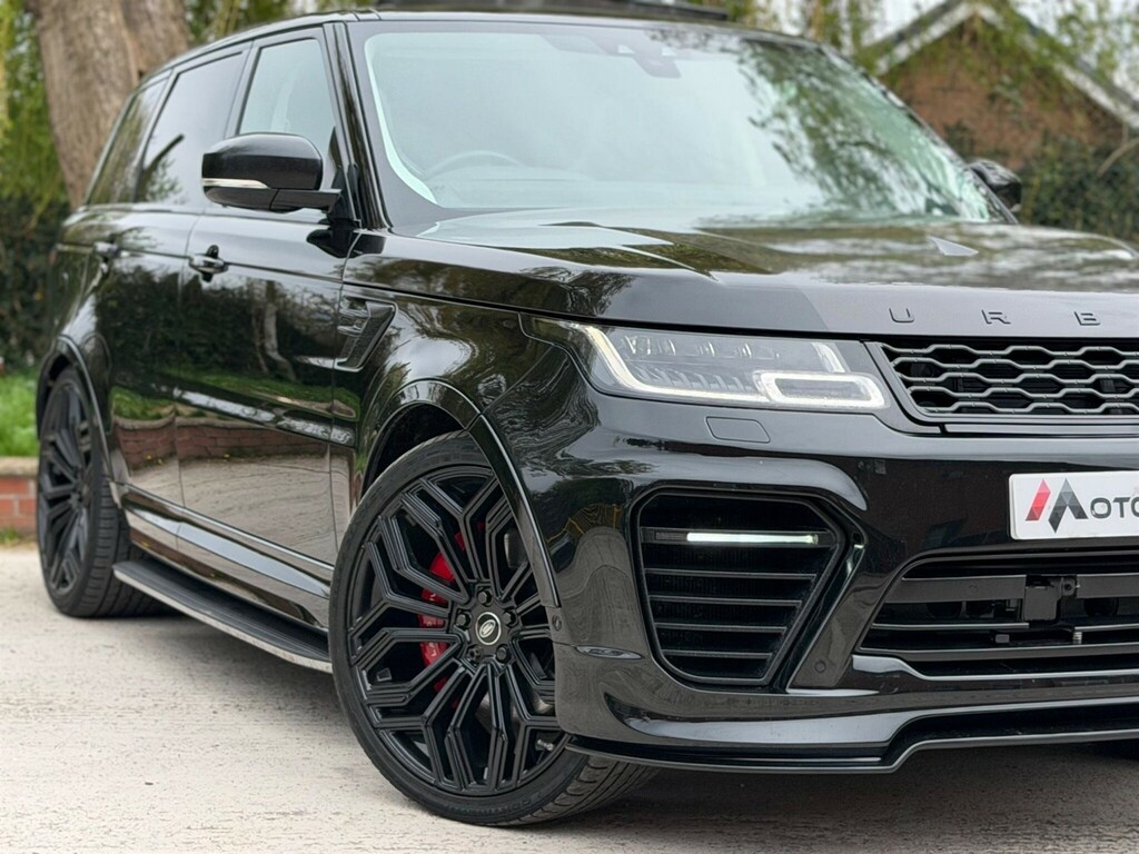 Land Rover Range Rover Sport 5.0 P575 V8 Svr 4Wd Euro 6 Ss KL19ONO Black #5