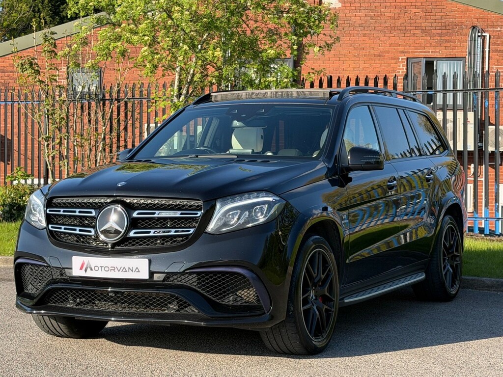 Mercedes-Benz GLS Class 5.5 V8 Amg Spds7gt 4Matic Euro 6 Ss Black #3