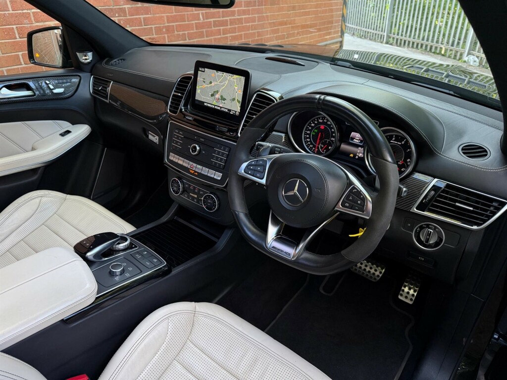 Mercedes-Benz GLS Class 5.5 V8 Amg Spds7gt 4Matic Euro 6 Ss Black #4