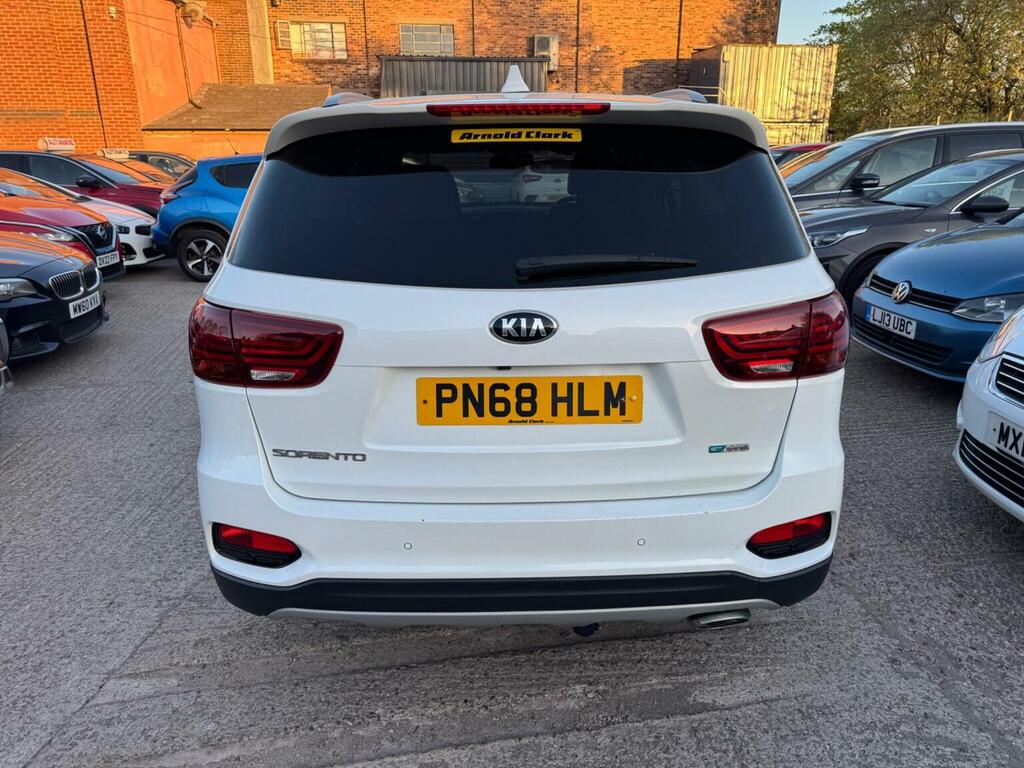 Kia Sorento Suv 2.2 Crdi Kx-2 Awd Euro 6 Ss 2018 PN68HLM White #5
