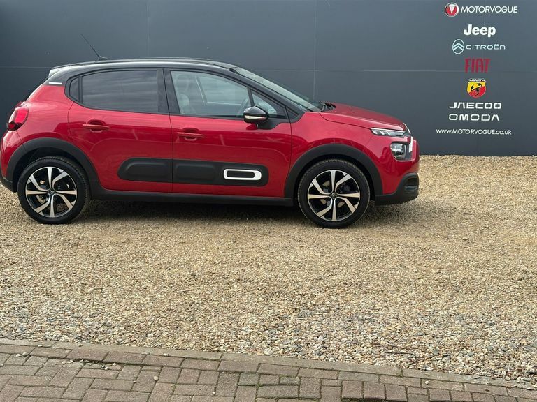 Citroen C3 1.5 Bluehdi Shine Plus AP72DJY Red #4