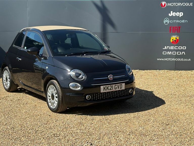 Fiat 500 1.0 Mild Hybrid Lounge KK21GVD Black #2