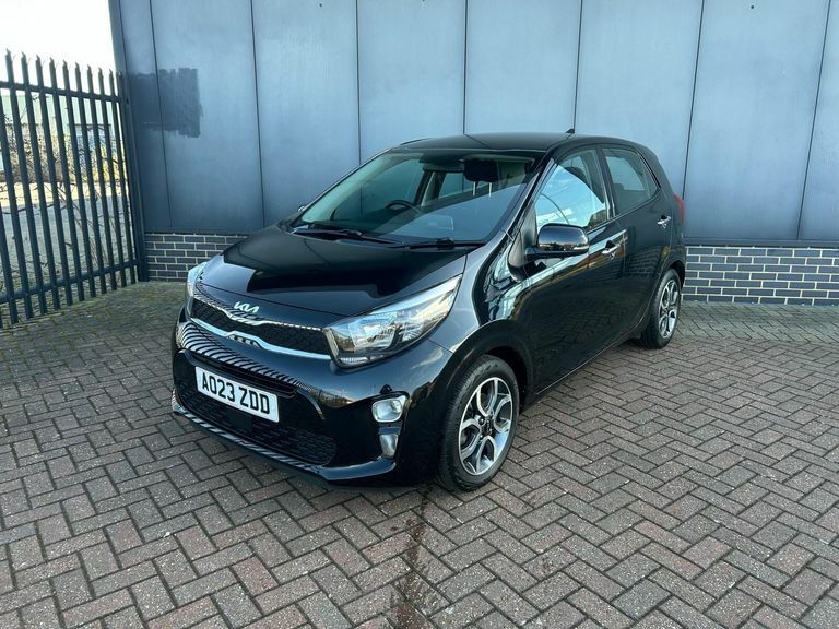 Kia Picanto 1.0 3 4 Seats AO23ZDD Black #3