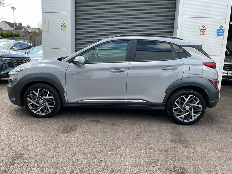 Hyundai Kona 1.6 Gdi Hybrid Premium Dct LV23CZU Grey #4