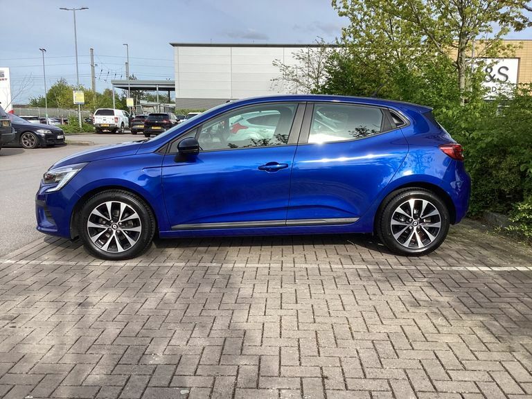 Renault Clio 1.0 Tce 90 Evolution KP73UWJ Blue #4