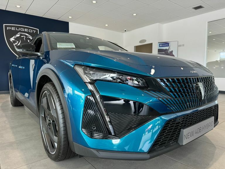 Peugeot 408 1.6 Plug-in Hybrid 225 Gt E-eat8 Blue #3