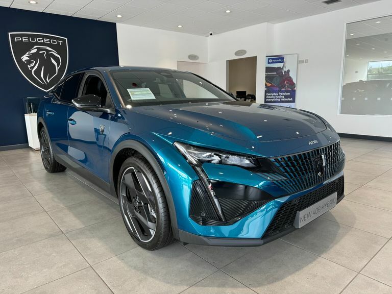 Peugeot 408 1.6 Plug-in Hybrid 225 Gt E-eat8 Blue