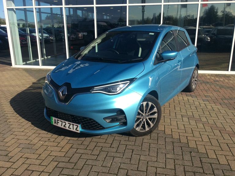 Renault Zoe 100Kw Gt Edition R135 50Kwh Rapid Charge Blue #3