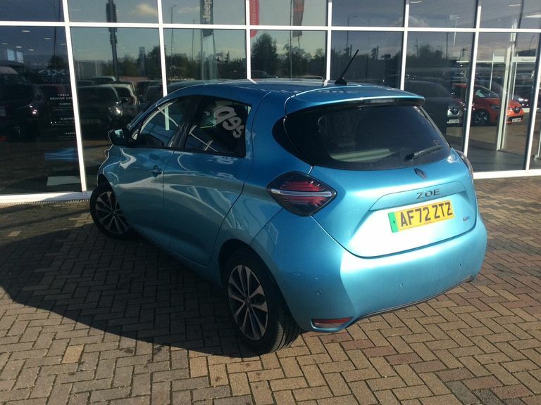 Renault Zoe 100Kw Gt Edition R135 50Kwh Rapid Charge Blue #5