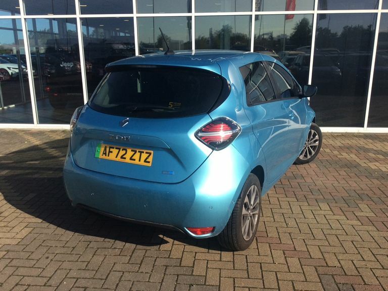 Renault Zoe 100Kw Gt Edition R135 50Kwh Rapid Charge Blue #4