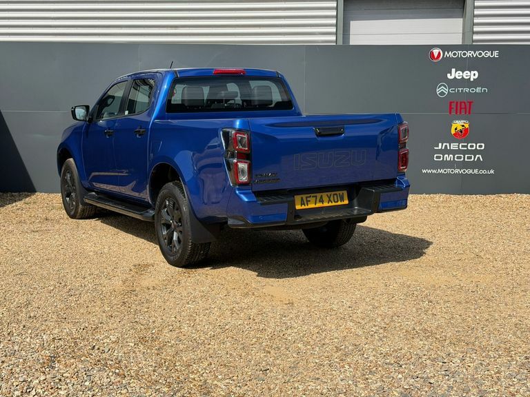 Isuzu D-Max 1.9 V-cross Double Cab 4X4 Blue #4