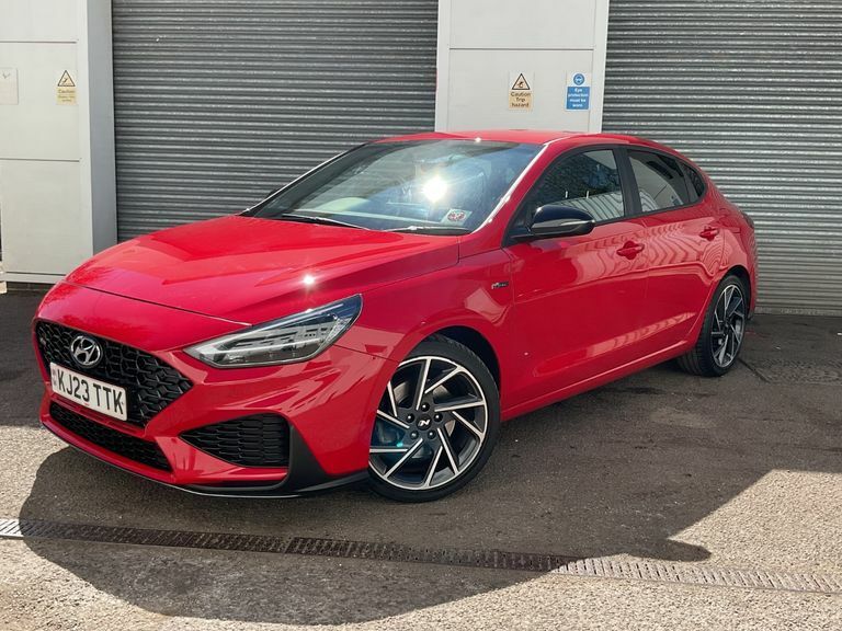 Hyundai I30 1.5T Gdi N Line Dct Red #3