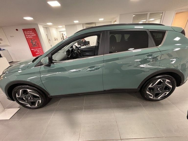 Hyundai Bayon 1.0 Tgdi 90 Tech Line Dct Green #4