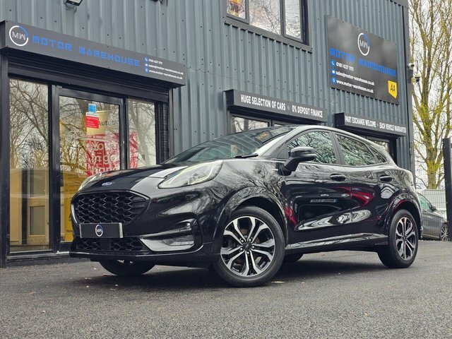 Ford Puma 1.0T Ecoboost Mhev St-line Suv Hybrid M Black