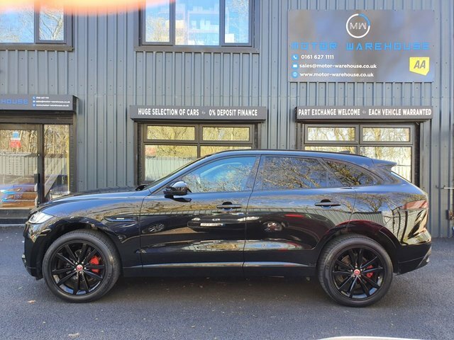 Jaguar F-Pace 2.0 D180 R-sport Suv Awd Euro 6 S FE68PVU Black #4
