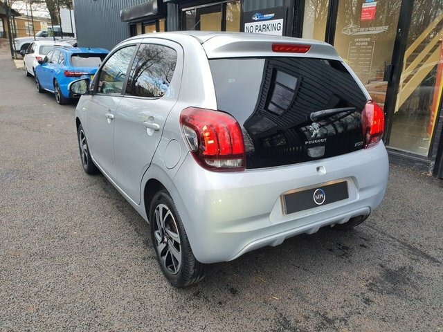 Peugeot 108 1.2 Vti Puretech Allure Hatchback Manua WJZ7048 Silver #3