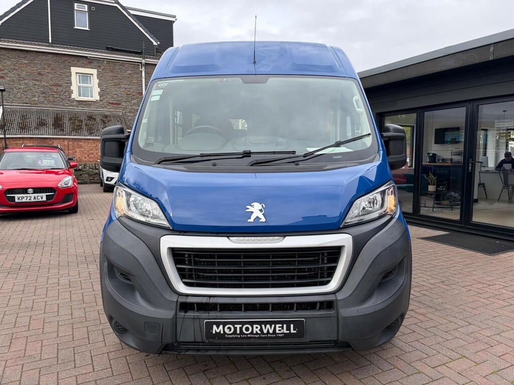 Peugeot Boxer Candrive Flexi 17 Seat Minibus Blue #4