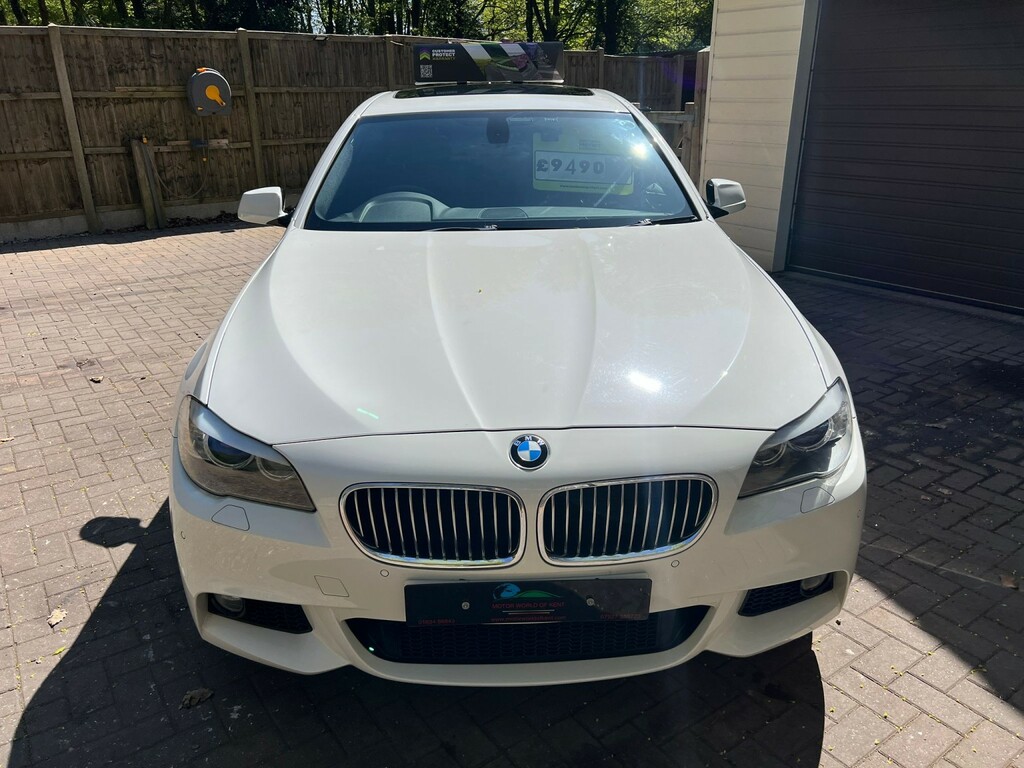 BMW 5 Series 2.0 528I M Sport LN62NVW White #2