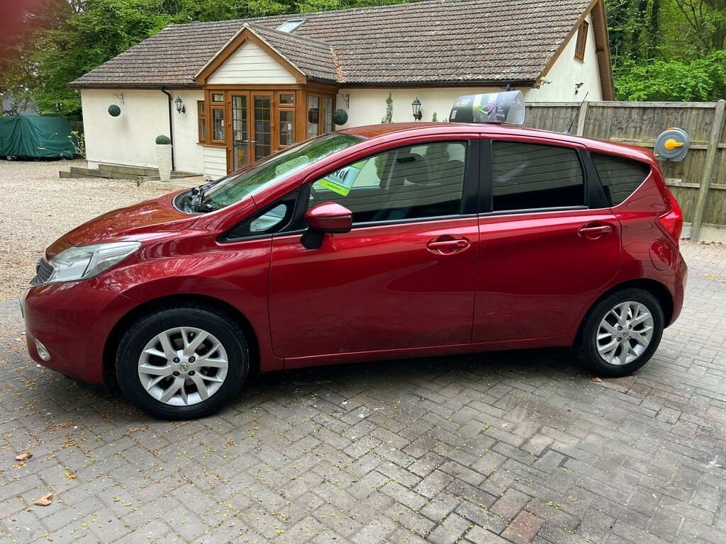 Nissan Note 1.2 12V Acenta SL63XBS Red #4