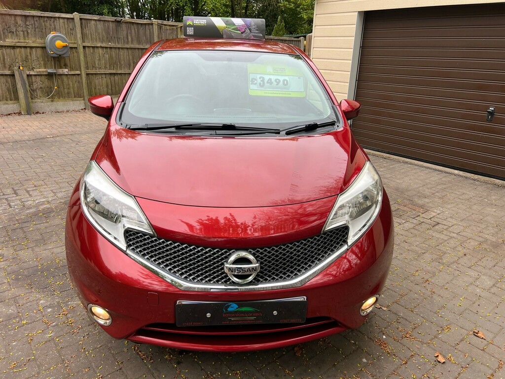 Nissan Note 1.2 12V Acenta SL63XBS Red #2