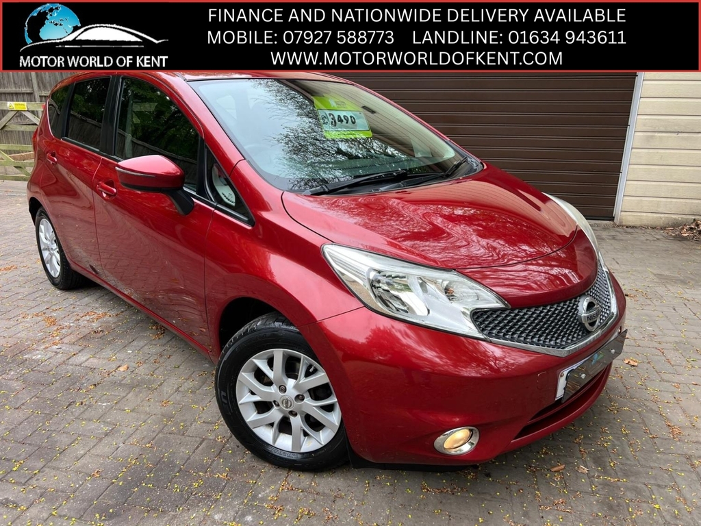 Nissan Note 1.2 12V Acenta Red
