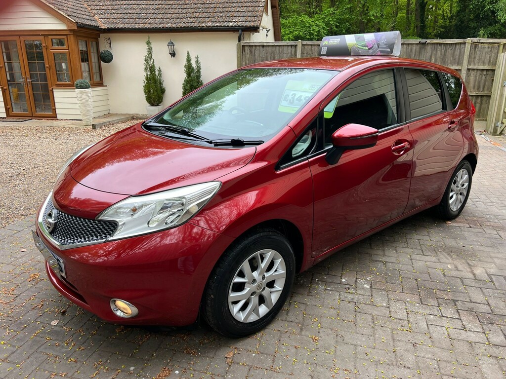 Nissan Note 1.2 12V Acenta SL63XBS Red #3