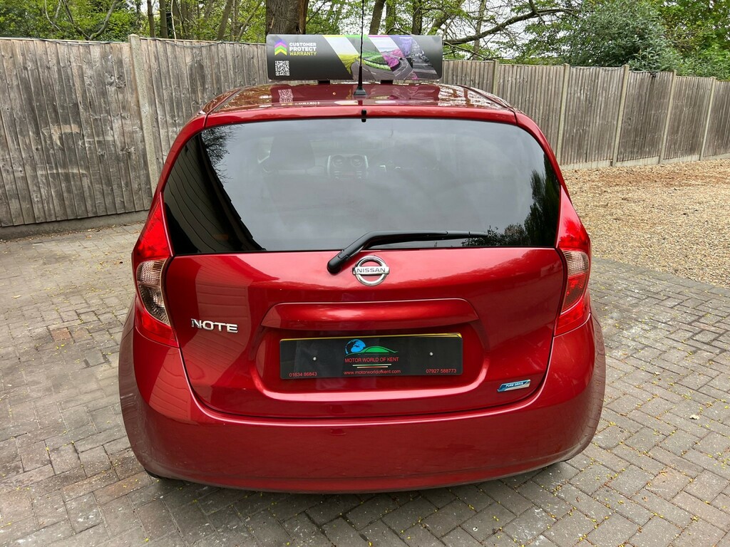 Nissan Note 1.2 12V Acenta SL63XBS Red #6
