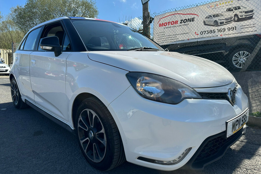 MG MG3 Petrol White