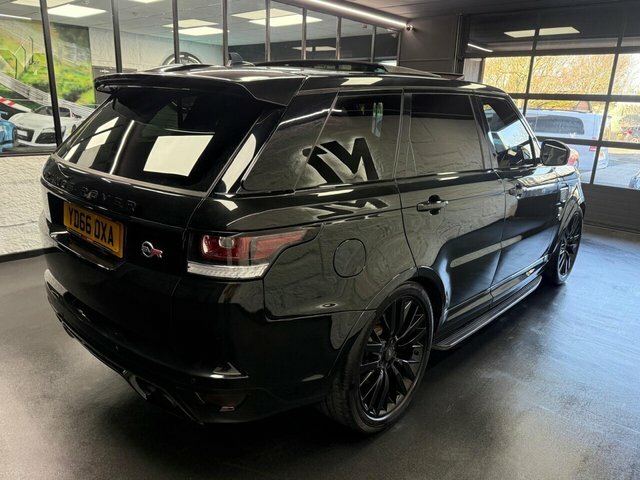 Land Rover Range Rover Sport 5.0 V8 Svr Suv 4Wd Euro 6 S S 5 YD66OXA Black #5
