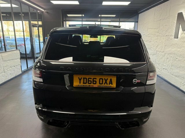 Land Rover Range Rover Sport 5.0 V8 Svr Suv 4Wd Euro 6 S S 5 YD66OXA Black #3