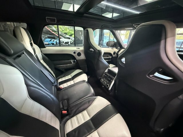 Land Rover Range Rover Sport 5.0 V8 Svr Suv 4Wd Euro 6 S S 5 YD66OXA Black #6