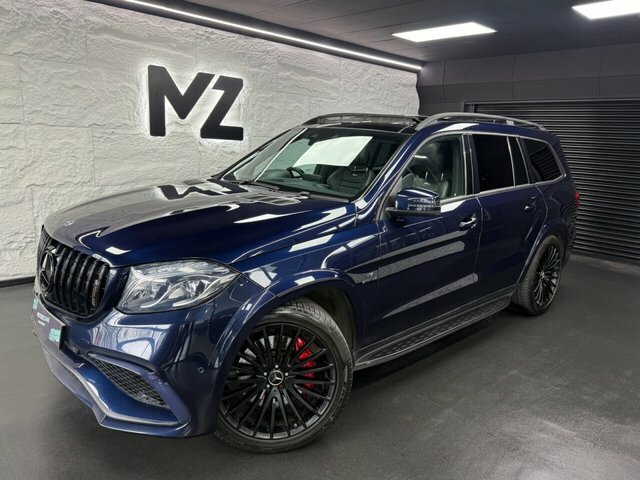 Mercedes-Benz GLS Class 5.5 Gls63 V8 Gpf Amg Suv Spds7gt 4Mati Blue
