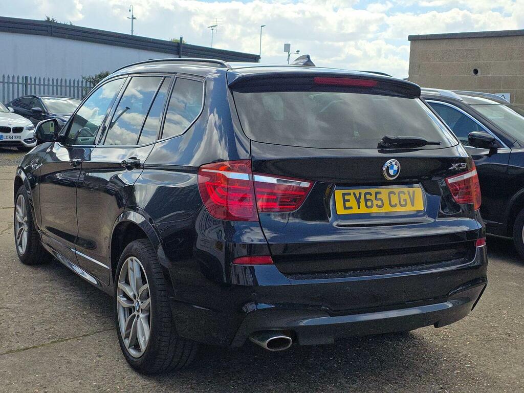 BMW X3 Suv 2.0 20D M Sport Xdrive Euro 6 Ss EY65CGV Black #5