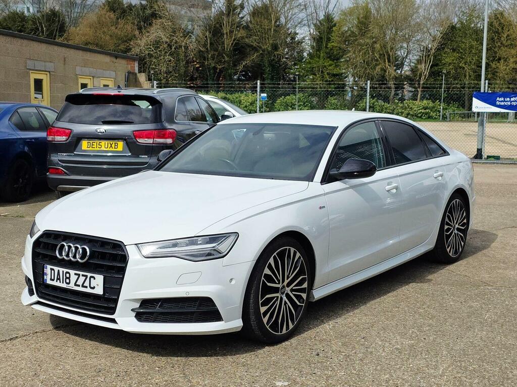 Audi A6 Saloon Saloon 2.0 Tdi Ultra Black Edition S Tronic Euro 6 DA18ZZC White #4