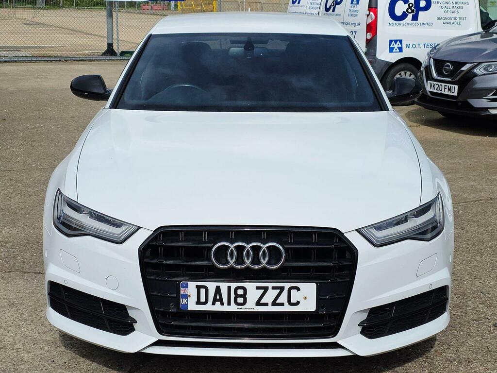 Audi A6 Saloon Saloon 2.0 Tdi Ultra Black Edition S Tronic Euro 6 DA18ZZC White #3