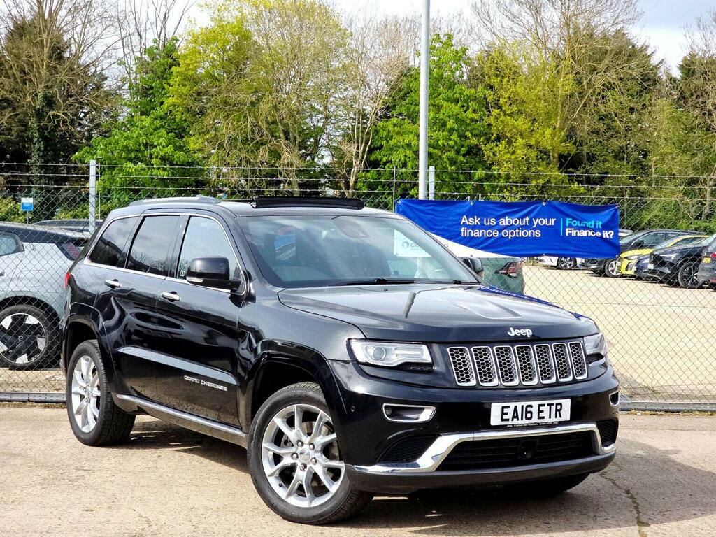 Jeep Grand Cherokee Suv 3.0 V6 Crd Summit 4Wd Euro 6 201616 Black