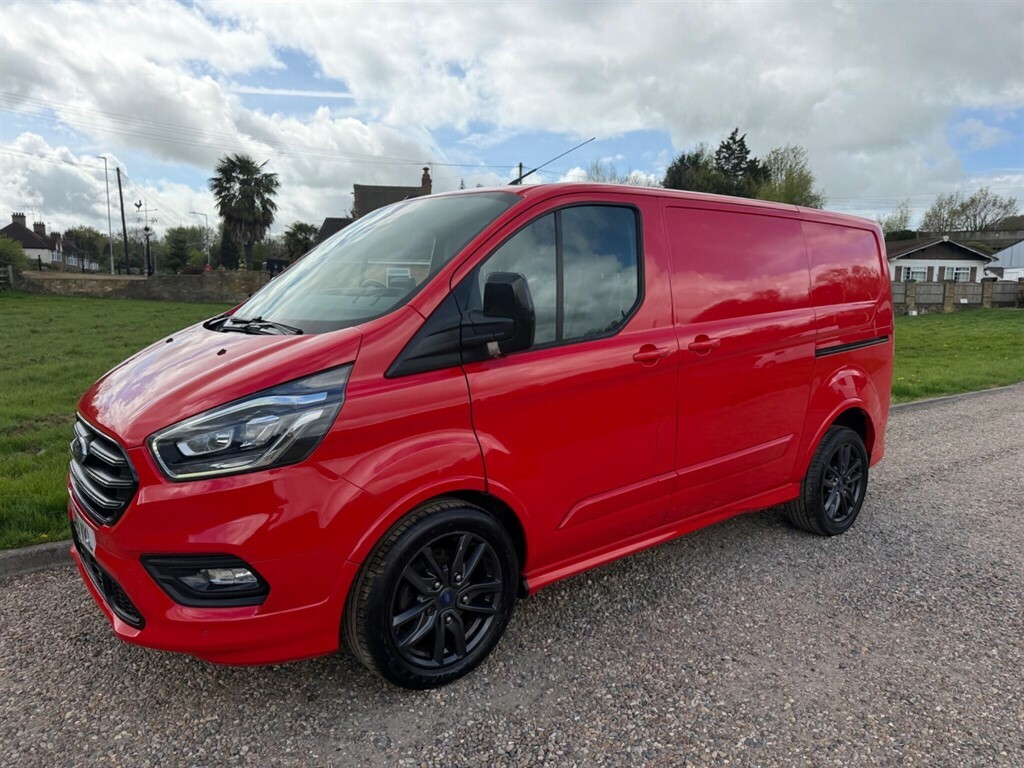 Ford Transit Custom 2.0 L 2.0 290 Ecoblue Sport L1 H1 Euro 6 Ss LO21VKL Red #3