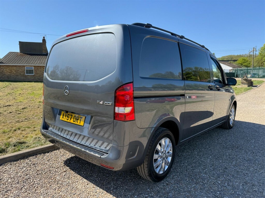 Mercedes-Benz Vito 2.1 L 2.1 114 Cdi Premium Crew Van Double Cab AY67ORT Grey #4