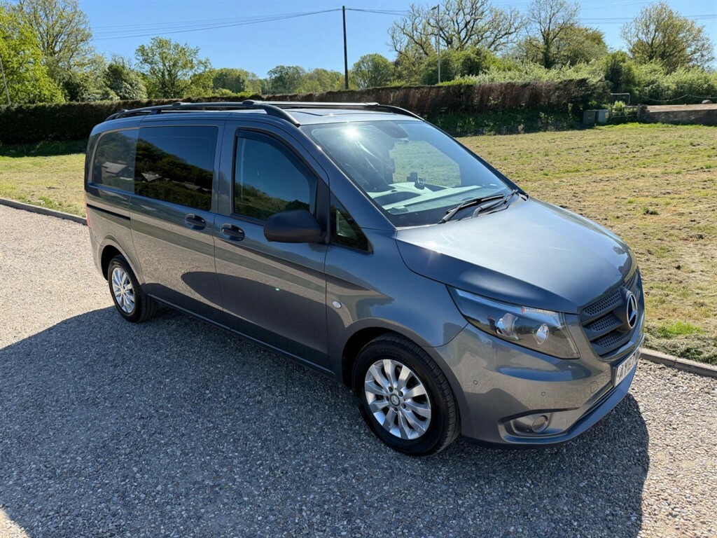Mercedes-Benz Vito 2.1 L 2.1 114 Cdi Premium Crew Van Double Cab AY67ORT Grey #6
