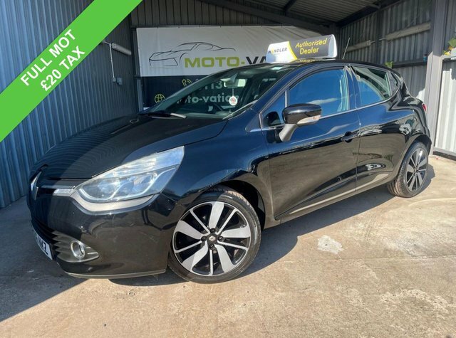 Renault Clio 1.5 Dci Dynamique S Nav Hatchback Manua Black