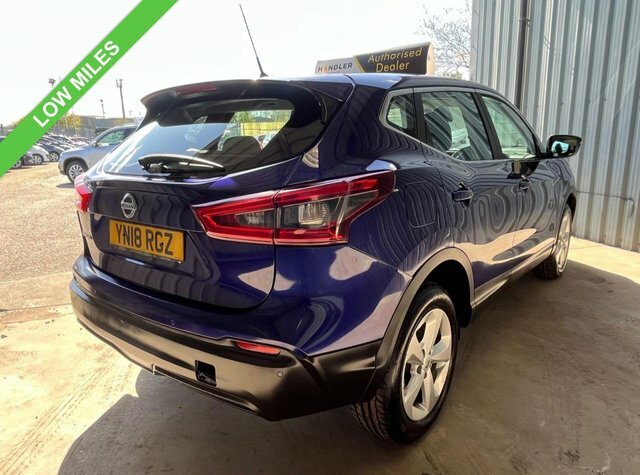 Nissan Qashqai 1.2 Dig-t Acenta Suv Euro 6 S S YN18RGZ Blue #3