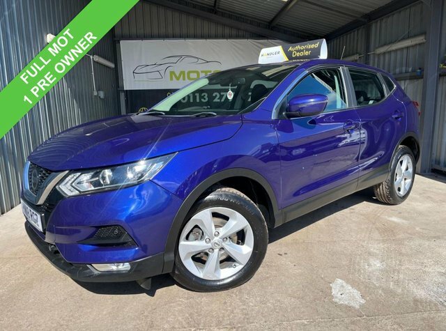 Nissan Qashqai 1.2 Dig-t Acenta Suv Euro 6 S S YN18RGZ Blue