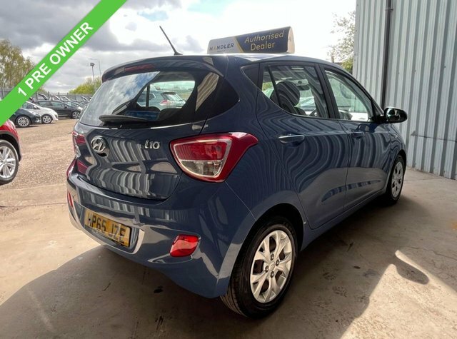 Hyundai I10 1.0 Se Hatchback Euro 6 66 Ps MP65JZE Blue #3