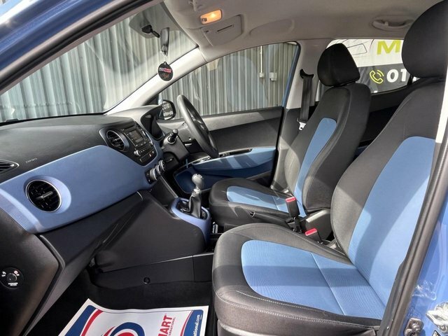 Hyundai I10 1.0 Se Hatchback Euro 6 66 Ps MP65JZE Blue #5