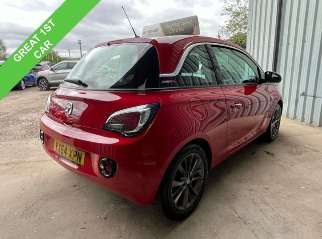 Vauxhall Adam 1.2 16V Jam Hatchback Euro 5 70 YX64XPN Red #3